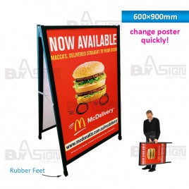 600x900mm A Frames with Slid-in Graphics